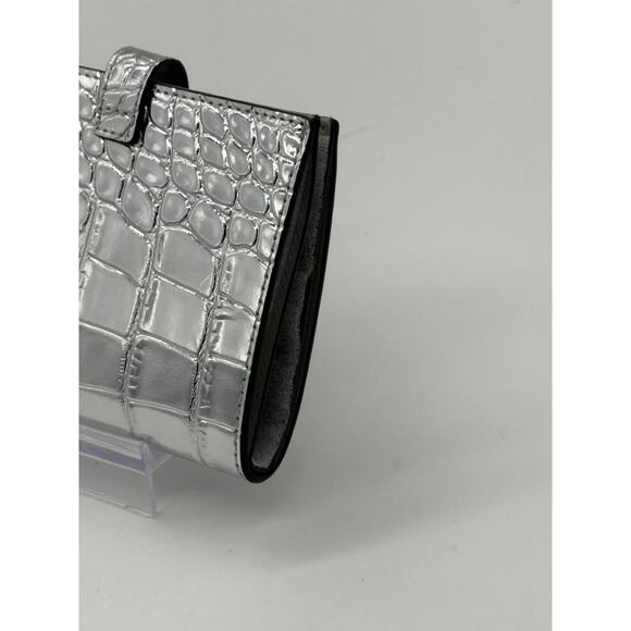 Retail $128 Michael Kors Empire Crocodile Embossed Leather Passport Wallet*NWT - Picture 5 of 7